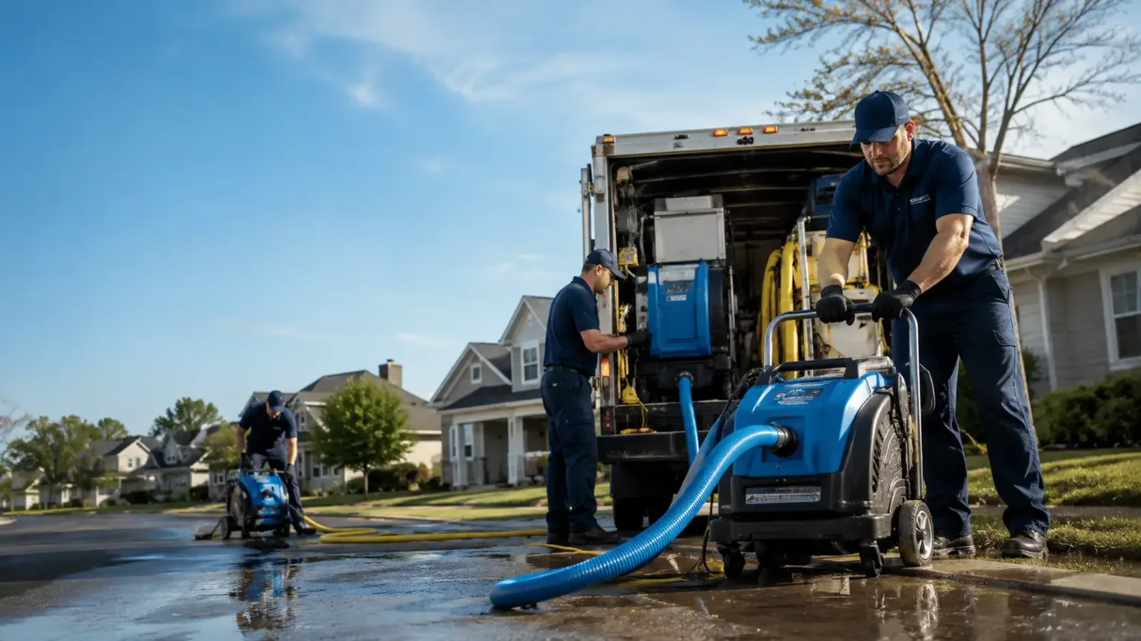 Flood Damage Cleanup in New Vienna, OH